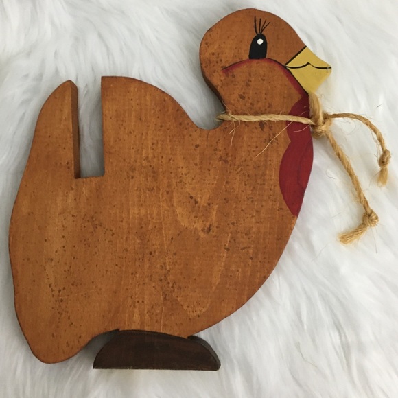 Handcrafted Wood Turkey - Picture 6 of 8
